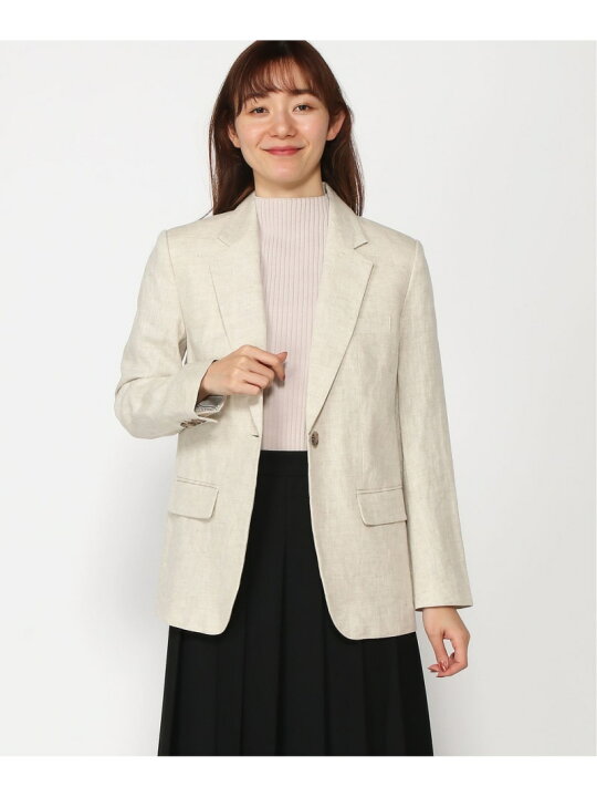 楽天市場】【SALE／67%OFF】(W)Lina リラックス リネンブレザー BANANA 