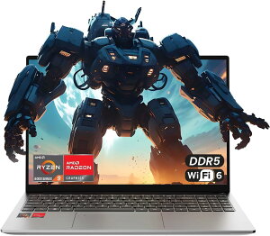 【新登場★期間限定セール】WVX ノートパソコン | 16インチ FHD | Ryzen 9 6900HX(8コア16スレッド / 最大4.9GHz)| 16GB DDR5 & 512GB SSD | Radeon 680M グラフィックス | 指紋認証対応 | WiFi6 / Bluetooth 5.2 搭載 | O