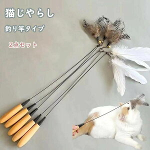 【オープン記念!1000円OFFクーポン】猫じゃらし 2点セット 猫おもちゃ ねこじゃらし 猫 猫用おもちゃ ペットグッズ 羽根 鈴 伸びる しなやか 運動不足解消 ペット用品 おしゃれ 可愛い ねこ