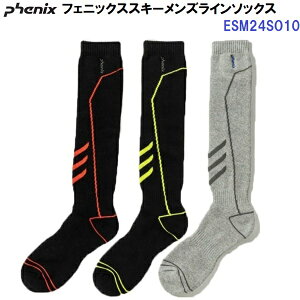 セール フェニックス (ESM24SO10) フェニックススキーメンズラインソックス (B)