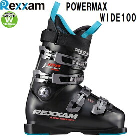 レグザム (MAXWIDE100-BXS20-BLK) スキーブーツ パワーマックスワイド100 POWERMAX-WIDE100 BX-Sインナー ブラック (M)