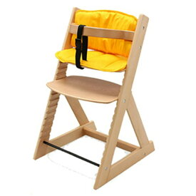 ベビーチェア ハイチェア クッション付き 木製 +クッションセット 送料無料 キッズチェア チェア 赤ちゃん 椅子 全6種【D】