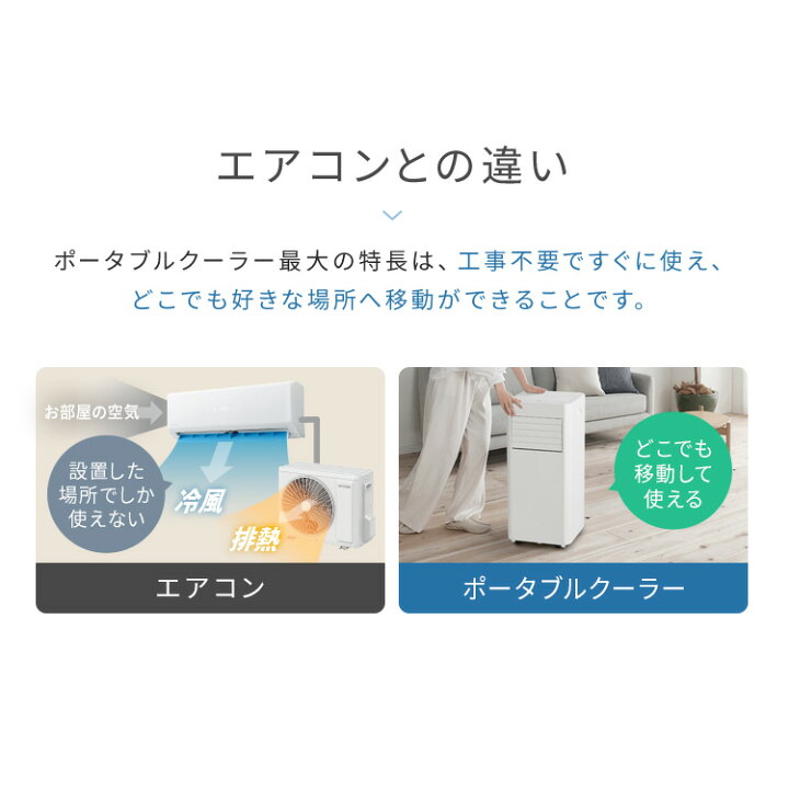 リサイクルショップどりーむ荒田店 No7443 ポータブルクーラー 