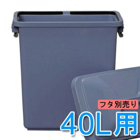 角型ペール 40L 屋外 業務用ゴミ箱 ゴミ箱 40リットル ふた別売り 分別 アイリスオーヤマ ごみ箱 スリム ポリバケツ 角型 四角 ふた 本体のみ ポリバケツ バケツ 40l ダストボックス 大型 ペール 別売り フタ 蓋 ごみばこ 資源ゴミ 業務用 家庭用 PK-40