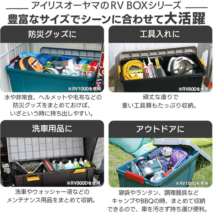 楽天市場】コンテナボックス 蓋つき 2個セット アイリスオーヤマ 
