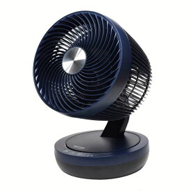 充電式卓上サーキュレーター（USB可） ネイビー扇風機 リビング テクノス 卓上扇風機 TEKNOS 卓上サーキュレーター USB充電式 DCモーター シンプル ネイビー【箱ダメージ品】