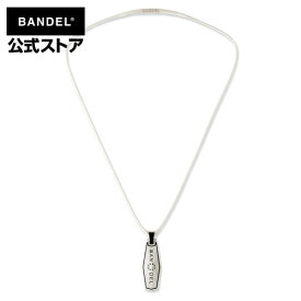 バンデル /Slash Necklace White&Silver BANDEL necklace ネックレス バンデル メンズ レディース ユニセックス ファッション ストリートファッション スラッシュ Slash サイズ調整 プラチナシリコーン