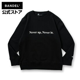 バンデル Never up,Never in GOLF CREW NECK Black×White ロングTシャツ 長袖 ロング Tシャツ ロンT BANDEL バンデル メンズ ファッション レディース