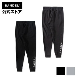 バンデル SIDE LOGO Jogger Pants BANDEL 黒 ブラック ジョガーパンツ スウェット パンツ ジャージ 長ズボン メンズ ロゴ シンプル ブランド シンプル おしゃれ スポーツ