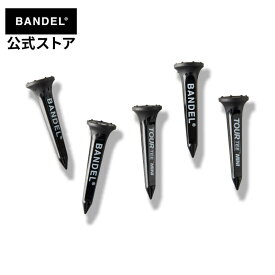 バンデル BANDEL TOURTEE SHORT Black 5piece set BANDEL ゴルフ ロングティー ゴルフ用品 ゴルフグッズ メンズ レディース スポーツ