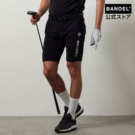 バンデル BANDEL×LEON HALF PANTS 短パン ハーツパンツ ジャージ ブラック メンズ レディース スポーツ バンデル ゴルフ BANDEL