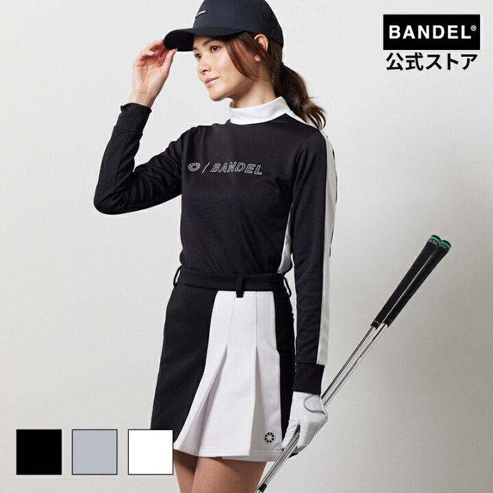 楽天市場】バンデル ゴルフ WOMENS BICOLOR L/S MOCK T SHIRTS 全3色 