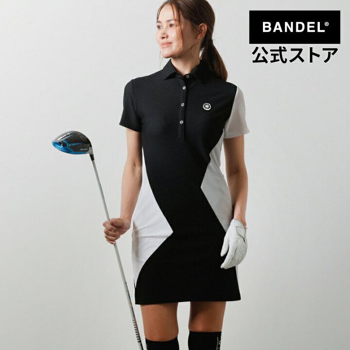 楽天市場】バンデル ASYMMETRY SWITCH POLO ONE-PIECE ワンピース 