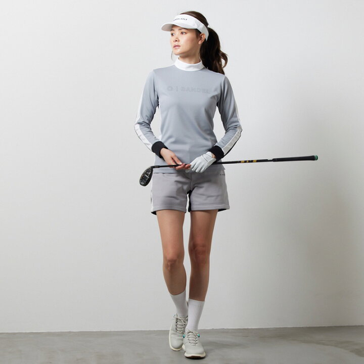 楽天市場】バンデル ゴルフ WOMENS BICOLOR L/S MOCK T SHIRTS 全3色 