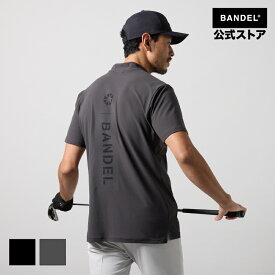 バンデル ゴルフ SWITCH LOGO S/S MOCK NECK SHIRTS BANDEL 25SS ポロシャツ 半袖 シャツ ホワイト ブラック メンズ スポーツ 男性 バンデルゴルフ【ウェア】