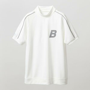 バンデル ゴルフ WOMENS PIPING REFLECTOR S/S MOCK NECK SHIRTS BANDEL 25SS ポロシャツ 半袖 シャツ ホワイト ブラック レディース スポーツ 女性 バンデルゴルフ【ウェア】