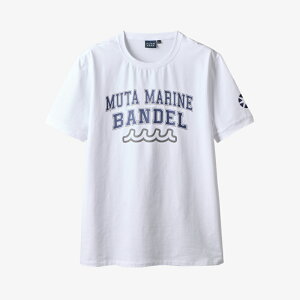 BANDEL x muta MARINE Collage Logo S/S Strech Tee ofSt of [^ bandel |Vc  St Vc Y X|[c j  fB[XyEFAz
