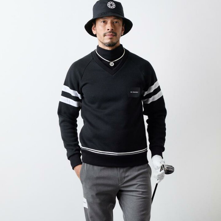 楽天市場】バンデルゴルフ レイヤード ハイネックニット 25AW ニット 
