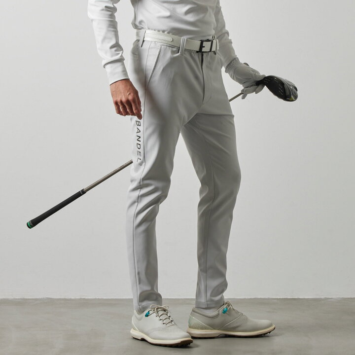 楽天市場】バンデル SIDE LOGO STRECH TAPERED PANTS テーパードパンツ 