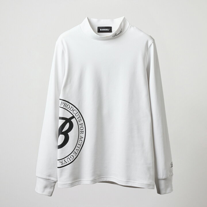 楽天市場】バンデル WOMENS SIDE LOGO L/S MOCK NECK SHIRTS モック 