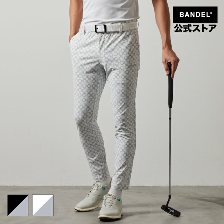 楽天市場】バンデル ゴルフ ALLOVER STRECH TAPERED PANTS BANDEL 24SS  