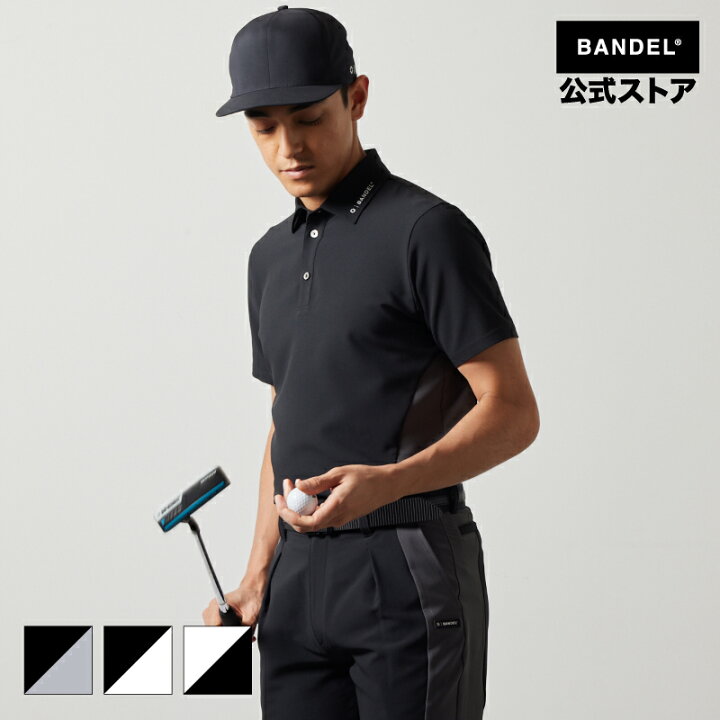 楽天市場】バンデル ゴルフ SIDE PANEL SWITCH S/S POLO SHIRTS BANDEL 