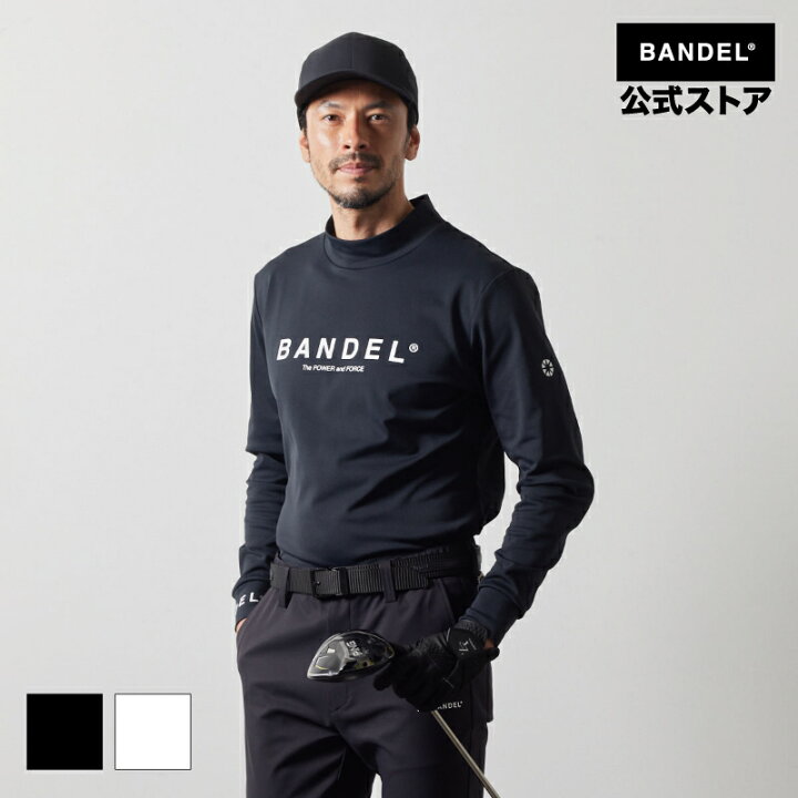楽天市場】バンデル BASIC LOGO L/S MOCK NECK SHIRTS モック ゴルフ 