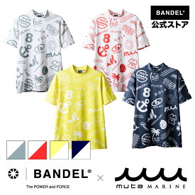 BANDEL x muta MARINE S/S Pattern Moc バンデルゴルフ バンデル ムータ bandel ポロシャツ 半袖 ゴルフ シャツ メンズ スポーツ 男性 女性 レディース【ウェア】