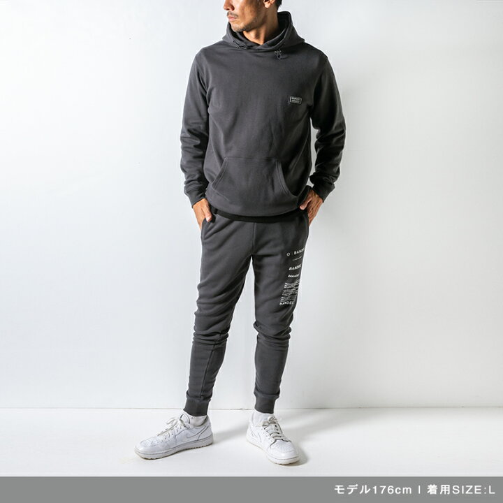 楽天市場】バンデル VARIOUS LOGO JOGGER PANTS 全3色 BANDEL 黒 
