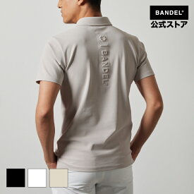バンデル ゴルフ BASIC VENTILATION S/S POLO SHIRTS BANDEL 24SS ポロシャツ 長袖 シャツ ホワイト ブラック メンズ スポーツ 男性 バンデルゴルフ