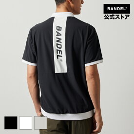 バンデル ゴルフ BICOLOR RIB S/S POLO SHIRTS BANDEL 24SS ポロシャツ シャツ ホワイト ブラック メンズ スポーツ 男性 バンデルゴルフ
