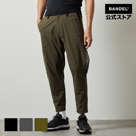 バンデル VENTILATION WOVEN LONG PANTS BANDEL 24SS ゴルフウェア ロングパンツ セットアップ ストレッチ ブラック メンズ バンデルゴルフ 【送料無料】