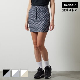 バンデル ゴルフ WOMENS ALLOVER STRECH SKIRT BANDEL 24SS レディース 女性 ゴルフウェア スカート バンデルゴルフ