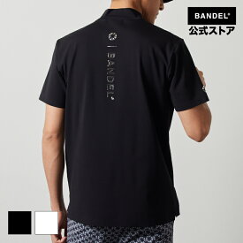 BASIC COOLTECH S/S MOCK NECK SHIRTS BANDEL 24SS ポロシャツ 半袖 バンデル ゴルフ シャツ ホワイト ブラック メンズ スポーツ 男性 バンデルゴルフ bandel