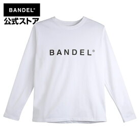 バンデル ロングTシャツ BAN-LT003 長袖 bandel ロング Tシャツ ホワイト （white 白 ロンT） Long Sleeve Crew BANDEL ロゴ クルーネック リフレクター ワッペン メンズ レディース【送料無料】【ウェア】