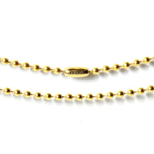 �o���f�� Titanium Necklace Large �l�b�N���X�@�`�^���{�[���`�F�[�� �����p�iGold Silver Black �`�^�� Ball chain�j�@BANDEL�@�o���f�� �@�����Y�@���f�B�[�X�@�y�A�@�X�|�[�c�@�V���R���S�� �l�b�N���X