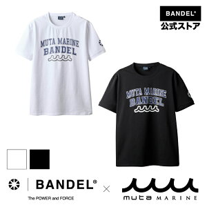 BANDEL x muta MARINE Collage Logo S/S Strech Tee ofSt of [^ bandel |Vc  St Vc Y X|[c j  fB[X