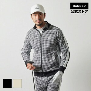 of HOUNDSTOOTH BICOLOR BLOUSON u] St 㒅 WPbg BANDEL ubN O[ Y X|[c
