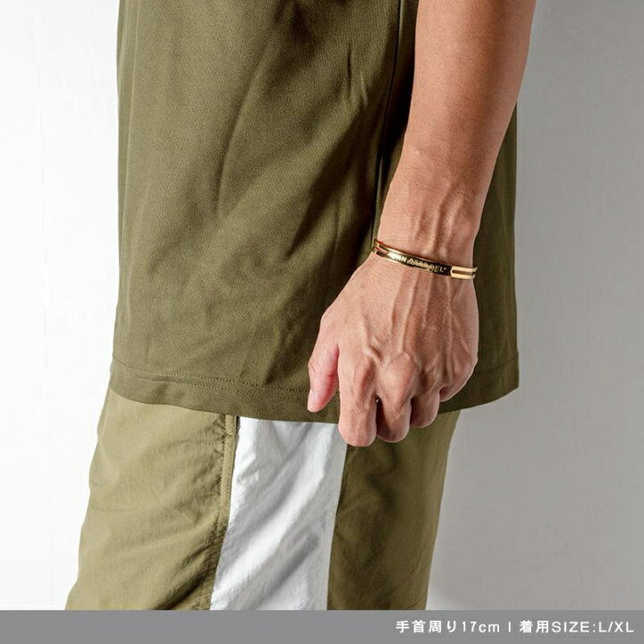楽天市場】バンデル ブレスレット BANDEL×muta Titanium Bangle Wave 