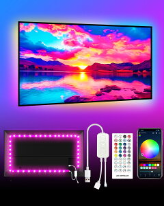 LED�e�[�v���C�g 3M RGB �e���r�o�b�N���C�g �X�g���b�v���C�g 30leds/m �ԐڏƖ� 5050SMD USB�� �����R���t�� led�e�[�v 3m ���ʃe�[�v �C���~�l�[�V���� �N���X�}�X���� �p�[�e�B�[ ���͋C���