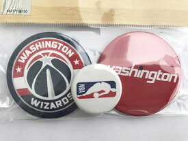 NBA 缶バッチ 3個セット WIZARDS