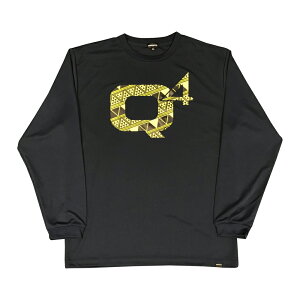 Q4SPORTS Q4 TRIBAL LOGO LONG TEE �u���b�N