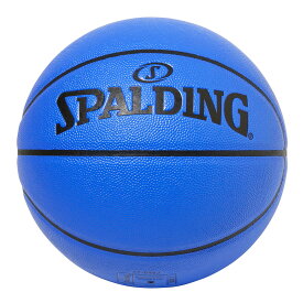 名入れ可能 バスケットボール SPALDING イノセンス ミッドナイトブルー 7号 合成皮革