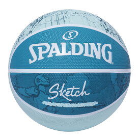 バスケットボール SPALDING ラバーボール スケッチ クラック 7号 外用