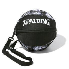 バスケットボールバッグ1球入れ SPADLING製 BALLBAG グラフィティ ホワイト スポルディング