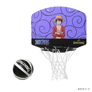 �X�|���f�B���O �}�C�N���~�j�{�[�h ONE PIECE �S���S���̎� �~�j�o�X�P�b�g�S�[�� SPALDING