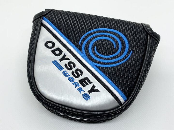 楽天市場】ODYSSEY(オデッセイ) ワークス ブルー パターカバー 