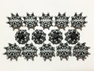 【送料無料】新品 ソフトスパイク鋲 ゴルフシューズ スパイク鋲 14個入 グレー/ブラック FTS ファストツ…