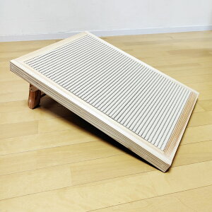 ペットスロープ 余裕の中型Ver.1【送料無料】 折りたたみ式 木製 スロープ ステップ 緩やか 小型犬 老犬 昇り降り