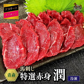 【最大2,000円OFFクーポン★4日20:00 ～ 11日1:59】馬肉 馬刺し お取り寄せ グルメ 【特選赤身セット】 アスリート ダイエット 潤 特選赤身 赤身 お得 健康 お祝い 贈り物 熊本産 クール便 冷凍ブロック 送料無料 定期 還暦祝い 母の日 父の日 お中元 お歳暮 早割 ギフト
